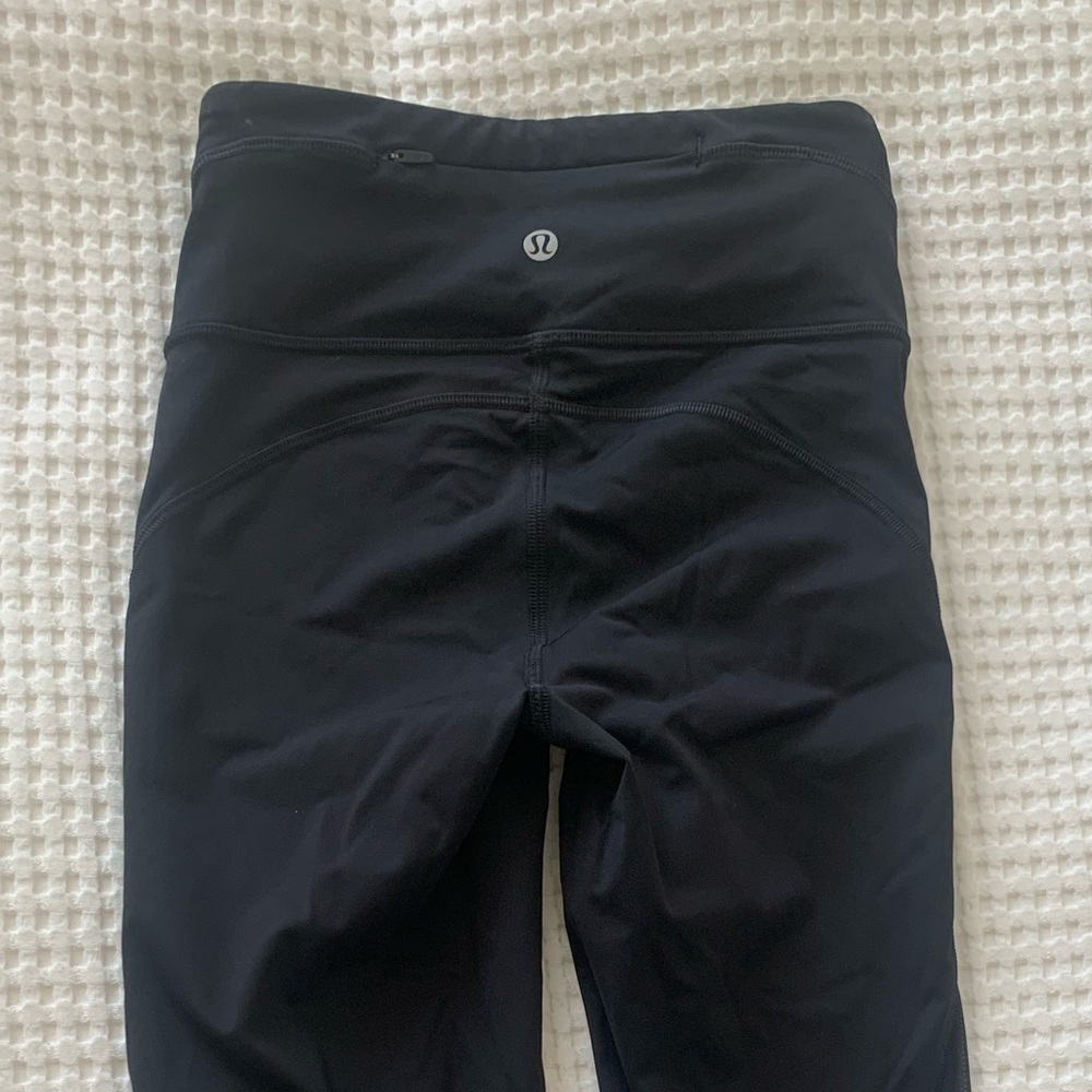 LULU LEMON black leggings size 2